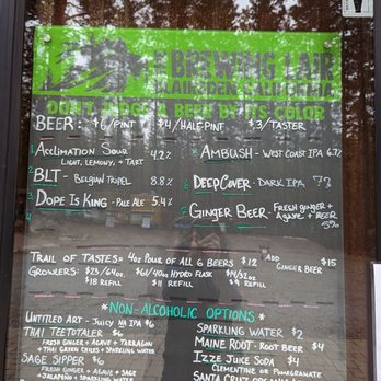 The Brewing Lair - Menu - Breweries Near Me - Blairsden, California The Brewing Lair - Menu - Breweries Near Me - Blairsden, California