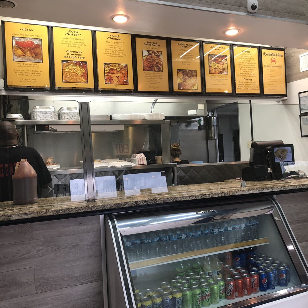 Inside store