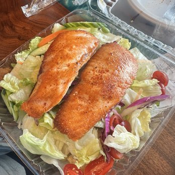 Aloha Express - Grilled Salmon Salad - Hawaiian Near Me - Murfreesboro, Tennessee Aloha Express - Grilled Salmon Salad - Hawaiian Near Me - Murfreesboro, Tennessee