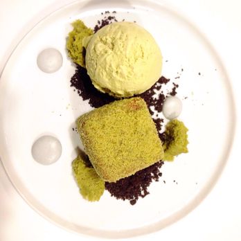 Spot Dessert Bar - Chocolate forest with pistachio ice cream - Desserts Near Me - Flushing, New York Spot Dessert Bar - Chocolate forest with pistachio ice cream - Desserts Near Me - Flushing, New York