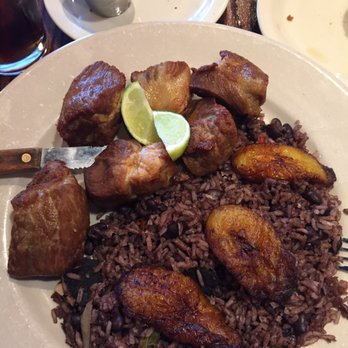Cuba 512 - Masitas with maduros and congri.  Amazing! - Caribbean Near Me - Austin, Texas