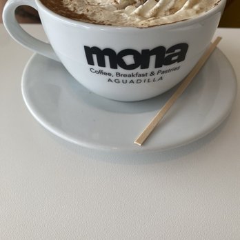 Mona - Cappuccino with oat milk - Coffee & Tea Near Me - Aguadilla, Puerto Rico Mona - Cappuccino with oat milk - Coffee & Tea Near Me - Aguadilla, Puerto Rico