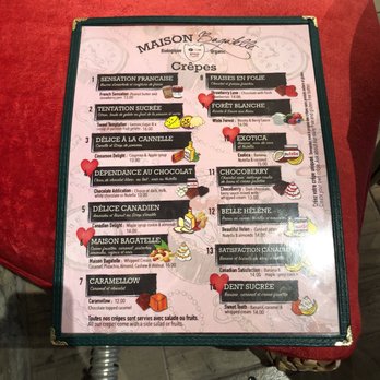 Maison Bagatelle - Sweet Crepes - Bistros Near Me - Montreal, Quebec Maison Bagatelle - Sweet Crepes - Bistros Near Me - Montreal, Quebec