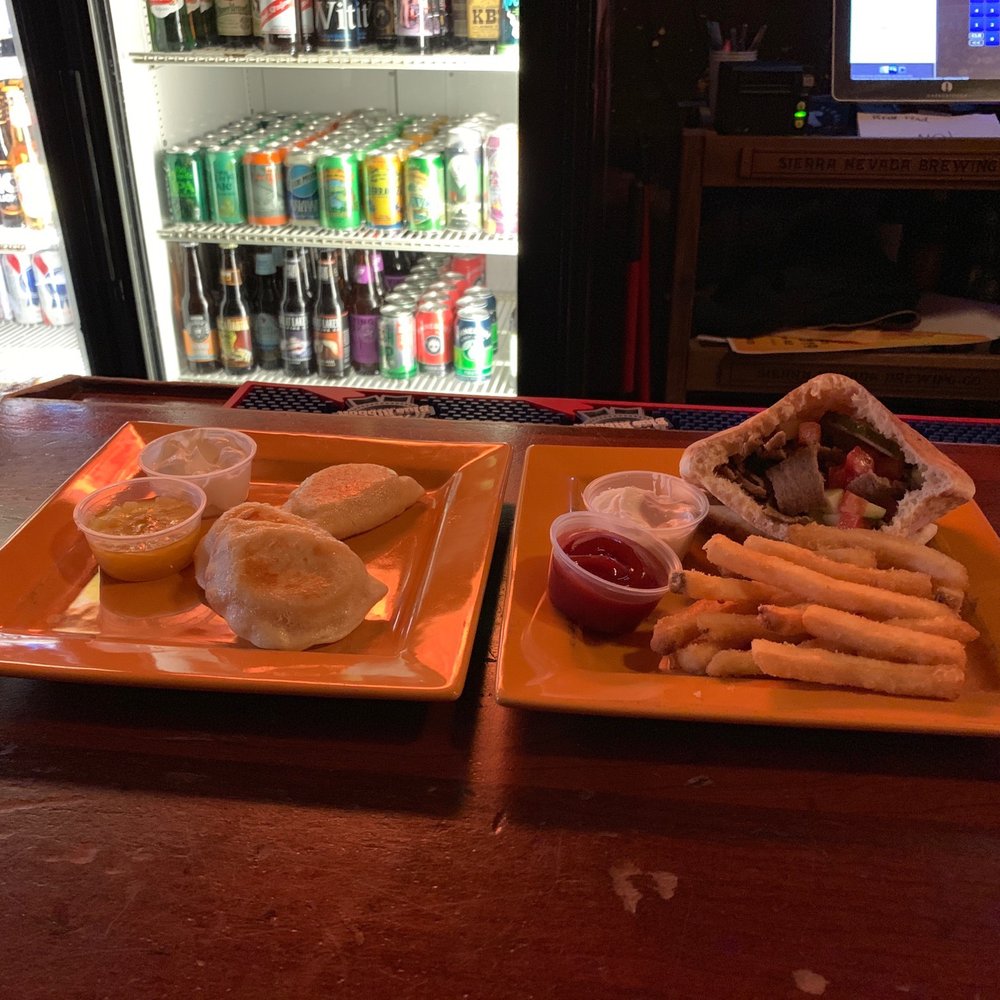 Order of pierogies and a gyro. Order of pierogies and a gyro.