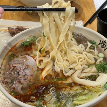 Mogouyan Hand-Pulled Noodles - Beef noodle with pickled greens - Noodles Near Me - Toronto, Ontario