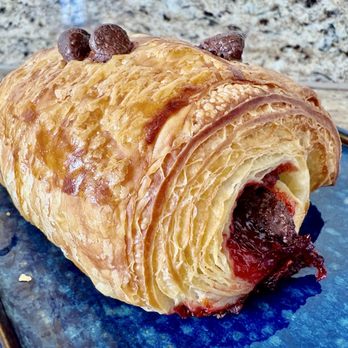 Trompeau Bakery - Raspberry Chocolate Croissant - Desserts Near Me - Englewood, Colorado Trompeau Bakery - Raspberry Chocolate Croissant - Desserts Near Me - Englewood, Colorado