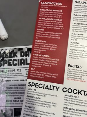 Menu photo 8 Johnny Huston's Navarre, FL