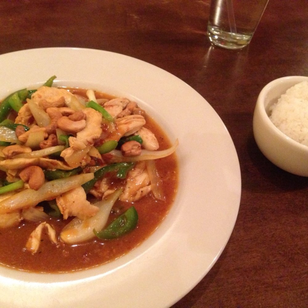 Thai Cafe - Spicy cashew nut with chicken. - Thai Near Me - Wake Forest, North Carolina Thai Cafe - Spicy cashew nut with chicken. - Thai Near Me - Wake Forest, North Carolina