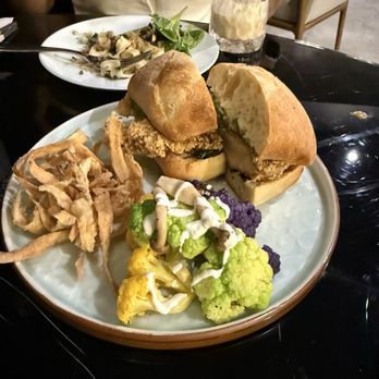 Blue Magpie - Most amazing fried chicken sandwich - Bars Near Me - Arcadia, California