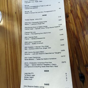 That's My Jam - drink menu - Breakfast & Brunch Near Me - San Francisco, California