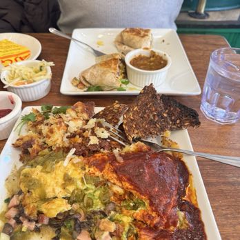 Cafe Pasqual's - Durango scramble - Vegetarian Near Me - Santa Fe, New Mexico