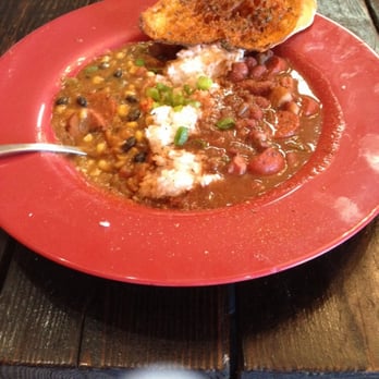 Roux Dat - Red beans and sausage and crawfish and sausage Maque choux. - Cajun/Creole Near Me - Capitola, California Roux Dat - Red beans and sausage and crawfish and sausage Maque choux. - Cajun/Creole Near Me - Capitola, California