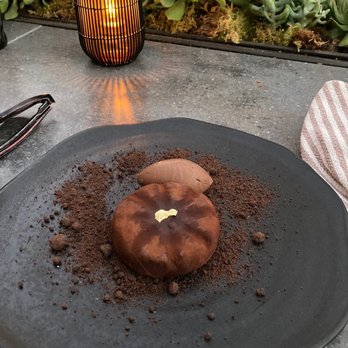 Valle - Looks great but I think they over did it with the star anise flavor in the chocolate (tastes like black licorice). Ice cream was good. - Wine Bars Near Me - Oceanside, California