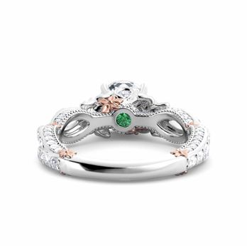 Mint Diamonds - Our signature "Mint Stone" beneath the center setting - Jewelry Near Me - Houston, Texas Mint Diamonds - Our signature "Mint Stone" beneath the center setting - Jewelry Near Me - Houston, Texas