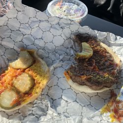 Bowlyou's and Grill - Not a double hamburger