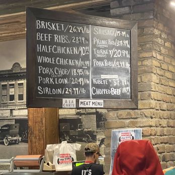 Cooper's Old Time Pit Bar-B-Que - Menu - Barbeque Near Me - Austin, Texas
