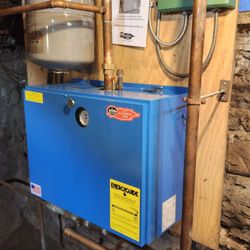 Boonville Heating & Plumbing - New electric water boiler furnace.