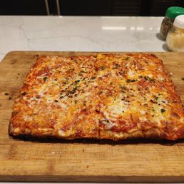 Half Sicilian - decent pizza, good for 2 meals Half Sicilian - decent pizza, good for 2 meals