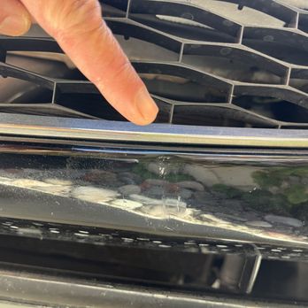 New Level Bumper Repair - A big rock or something similar hit the lower edge of my bumper. - Body Shops Near Me