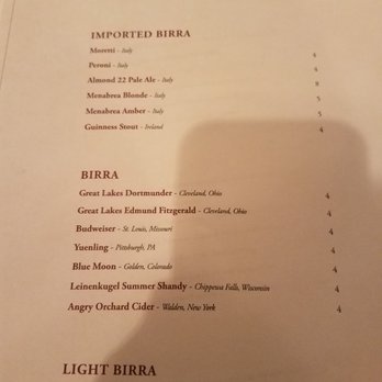Mama Catena Vino e’ Cucina - menu beer list - Pizza Near Me - Euclid, Ohio Mama Catena Vino e’ Cucina - menu beer list - Pizza Near Me - Euclid, Ohio