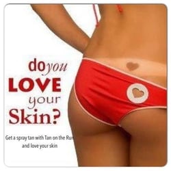 Tan on the run - Tan the healthy way, no uv!