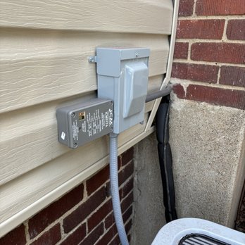 OCD HVAC - Electrical disconnect with surge protector. - Heating & Air Conditioning/HVAC Near Me OCD HVAC - Electrical disconnect with surge protector. - Heating & Air Conditioning/HVAC Near Me
