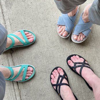 Venus Nails - Three friends with spectacular toes. - Nail Salons Near Me - Spokane, Washington