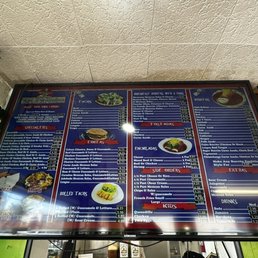 Menu Menu