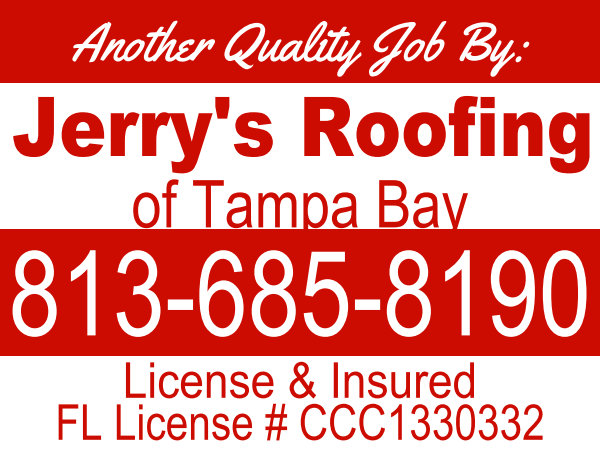Slide of Jerry's Roofing Of Tampa Bay