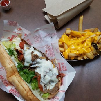 Charleys Cheesesteaks - The Bomb Cheese Steak and Cheese Fries! - Sandwiches Near Me - Midland, Texas