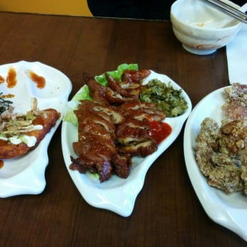 PaPa Chang's - Intestines, okonomiyaki (half eaten), and popcorn chicken (also half eaten... Sorry, they were too delicious) - Taiwanese Near Me - Markham, Ontario PaPa Chang's - Intestines, okonomiyaki (half eaten), and popcorn chicken (also half eaten... Sorry, they were too delicious) - Taiwanese Near Me - Markham, Ontario