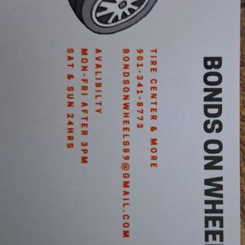 Bonds On Wheels - Roadside Assistance Near Me - Memphis, Tennessee Bonds On Wheels - Roadside Assistance Near Me - Memphis, Tennessee