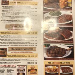 Texas Roadhouse - Menu