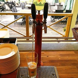 Djurgårdsterrassen - Grolsch beer from the tap