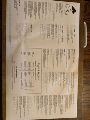 Menu photo 2 O-Ku Atlanta, GA Menu photo 2 O-Ku Atlanta, GA