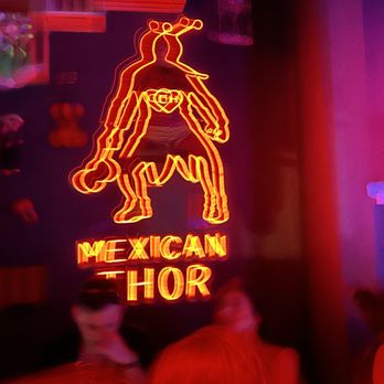 Whiskylucan Miami I Mexican Restaurant & Bar - a neon sign for mexican hor - Mexican Near Me - Miami, Florida