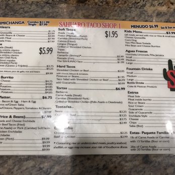 Sahuaro's Taco Shop - Mexican Near Me - Mesa, Arizona Sahuaro's Taco Shop - Mexican Near Me - Mesa, Arizona