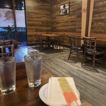 Washoku - Beautiful space . Dark wood makes it cosy yet modern - Ramen Near Me - Elk Grove, California