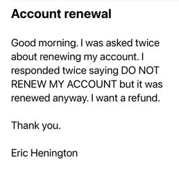 Screen shot of my email from 2025.
