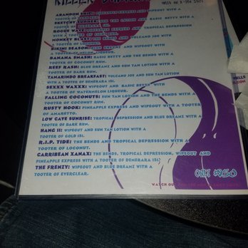 Voodoo Queen Daiquiri Dive - Menu - Cocktail Bars Near Me - Houston, Texas
