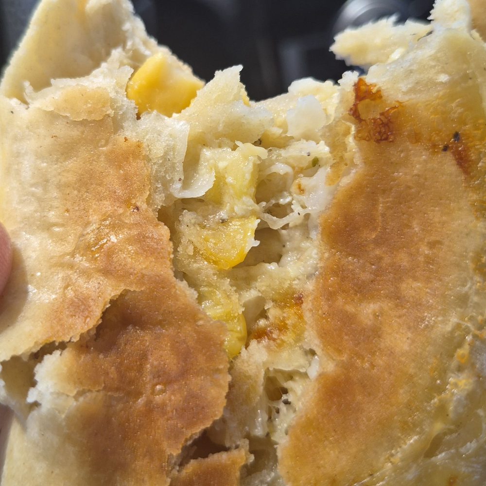 Rincon Argentino - Corn empanada close-up - Argentine Near Me - Glendale, California Rincon Argentino - Corn empanada close-up - Argentine Near Me - Glendale, California