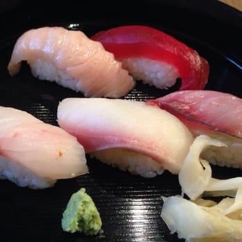 Yuji's From Japan - 5th course - can't remember all but really fresh! - Sushi Bars Near Me - Vancouver, British Columbia Yuji's From Japan - 5th course - can't remember all but really fresh! - Sushi Bars Near Me - Vancouver, British Columbia