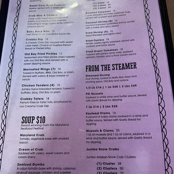 Buddy's Crabs & Ribs - Menu - Seafood Near Me - Annapolis, Maryland Buddy's Crabs & Ribs - Menu - Seafood Near Me - Annapolis, Maryland
