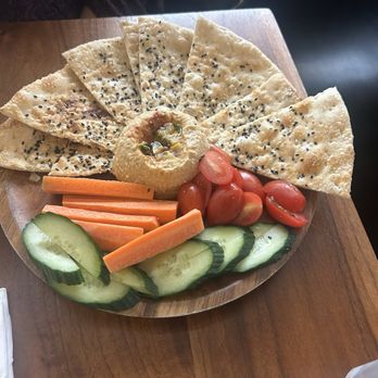 Ritter's Housemade Foods - Flatbread platter with humus and veggies - Pizza Near Me - Salem, Oregon Ritter's Housemade Foods - Flatbread platter with humus and veggies - Pizza Near Me - Salem, Oregon