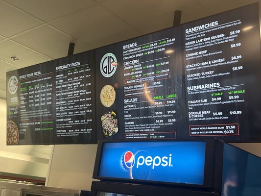 Menu photo 1 Green Lantern Pizza Livonia, MI Menu photo 1 Green Lantern Pizza Livonia, MI