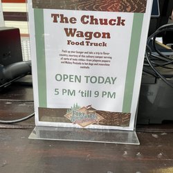 The Chuck Wagon - Their hours