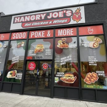 Hangry Joe's Hot Chicken - Store Front - Chicken Shop Near Me - Seattle, Washington Hangry Joe's Hot Chicken - Store Front - Chicken Shop Near Me - Seattle, Washington