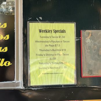 Tacos La Doña - Menu - Mexican Near Me - San Gabriel, California