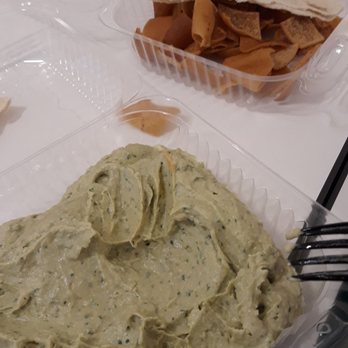 Sult'an Pepper - Galleria - jalapeno hummus . I was told to get my own pitas chips from the bar. sooooo old. Most stale chips I ever had in my life. Disgusting - Mediterranean Near Me - Houston, Texas