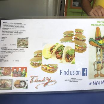 MR TACO - Tex-Mex Near Me - Meridian, Mississippi